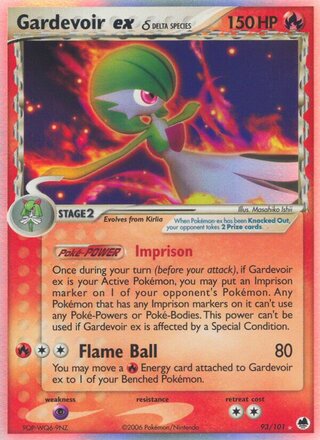 Gardevoir ex 93/101 - Dragon Frontiers