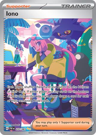 Iono 237/091 - Paldean Fates