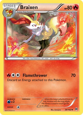 Braixen 26/162 - BREAKthrough