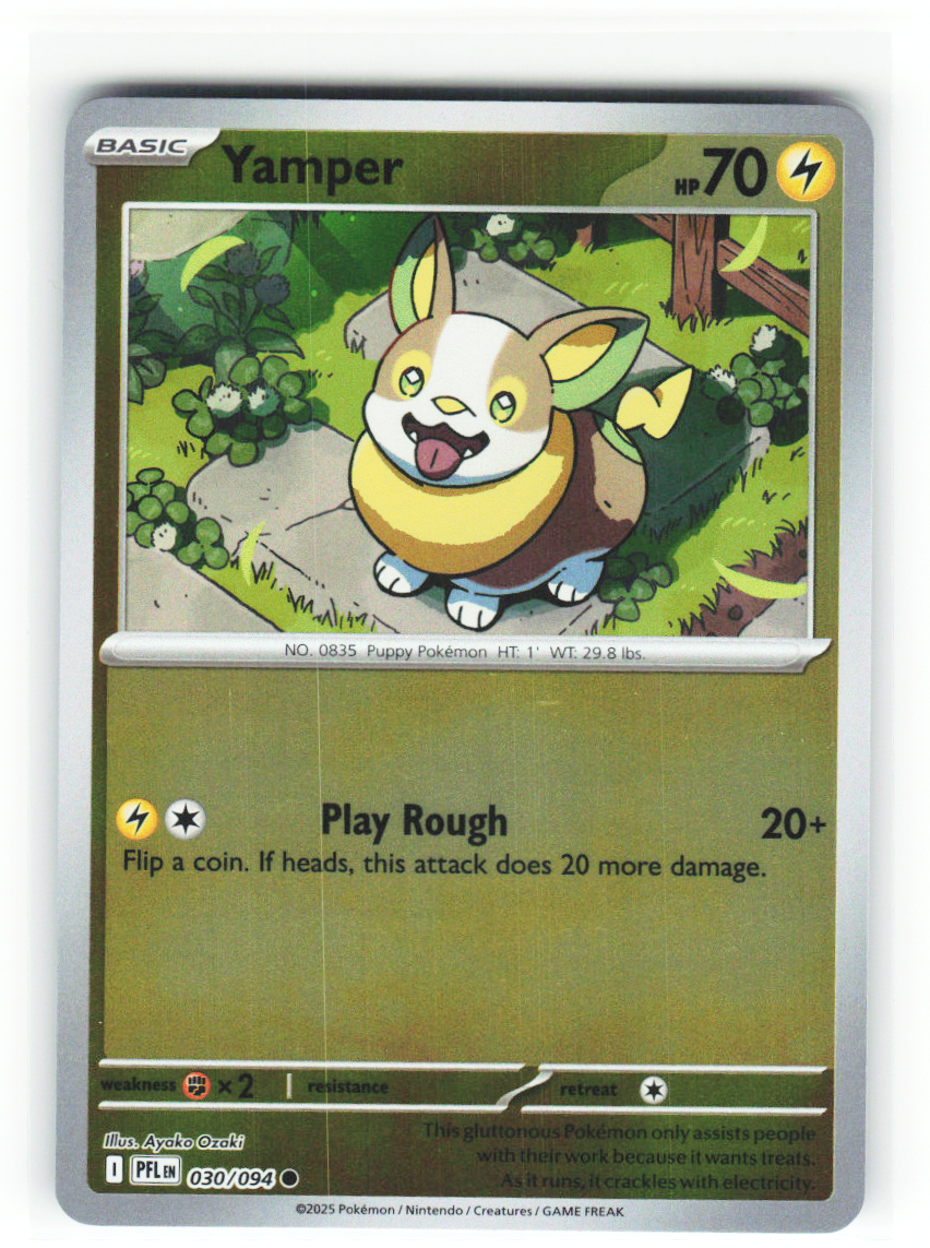 Yamper 030/094 - Phantasmal Flames - NM (ID: 53133548762814) - front