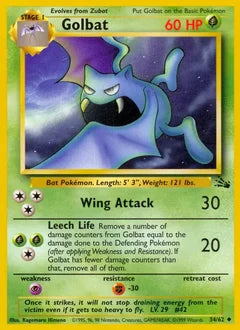 Golbat 34/62 - Fossil