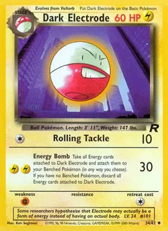 Dark Electrode 34/82 - Team Rocket