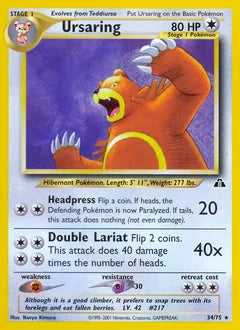 Ursaring 34/75 - Neo Discovery
