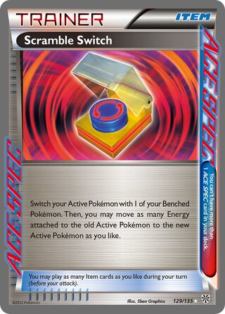 Scramble Switch 129/135 - Plasma Storm