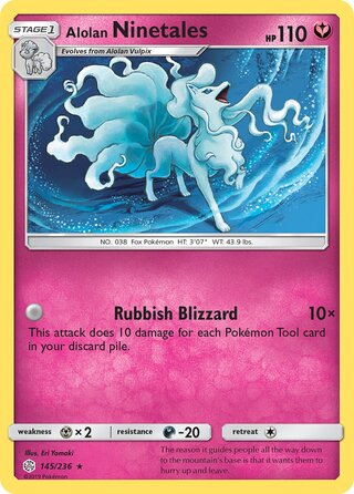 Alolan Ninetales 145/236 - Cosmic Eclipse