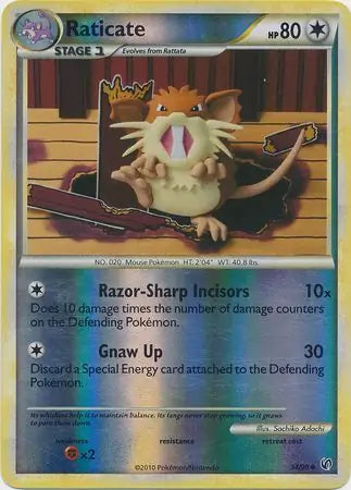 Raticate 34/90 - Undaunted