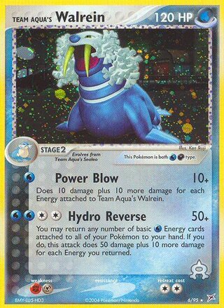 Team Aqua's Walrein 6/95 - Team Magma vs Team Aqua