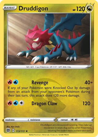 Druddigon 113/172 - Brilliant Stars