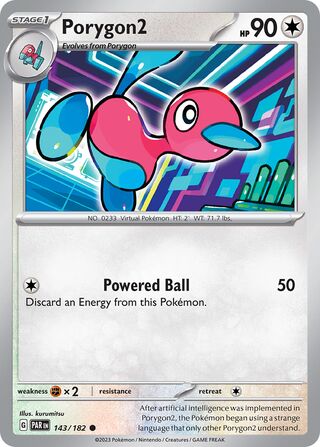 Porygon2 143/182 - Paradox Rift