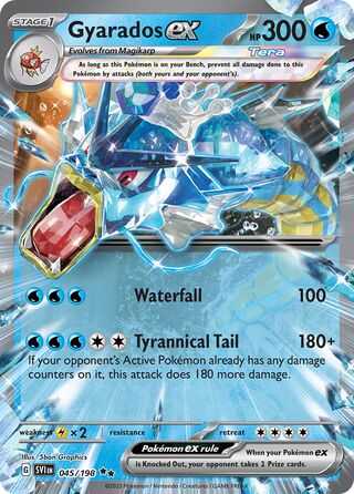 Gyarados ex 045/198 - Scarlet & Violet Base