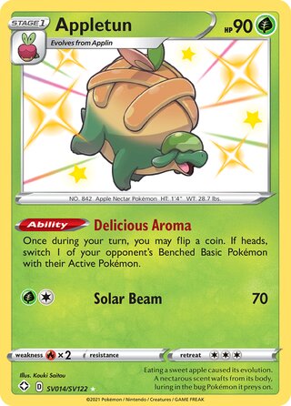 Appletun SV014/SV122 - Shining Fates