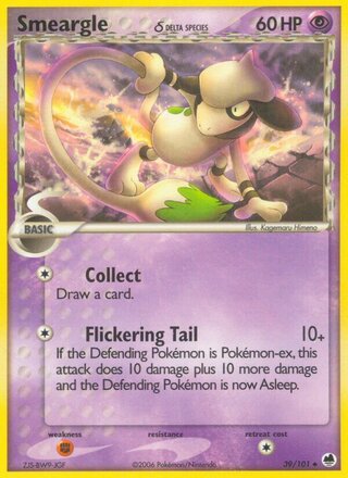 Smeargle 39/101 - Dragon Frontiers