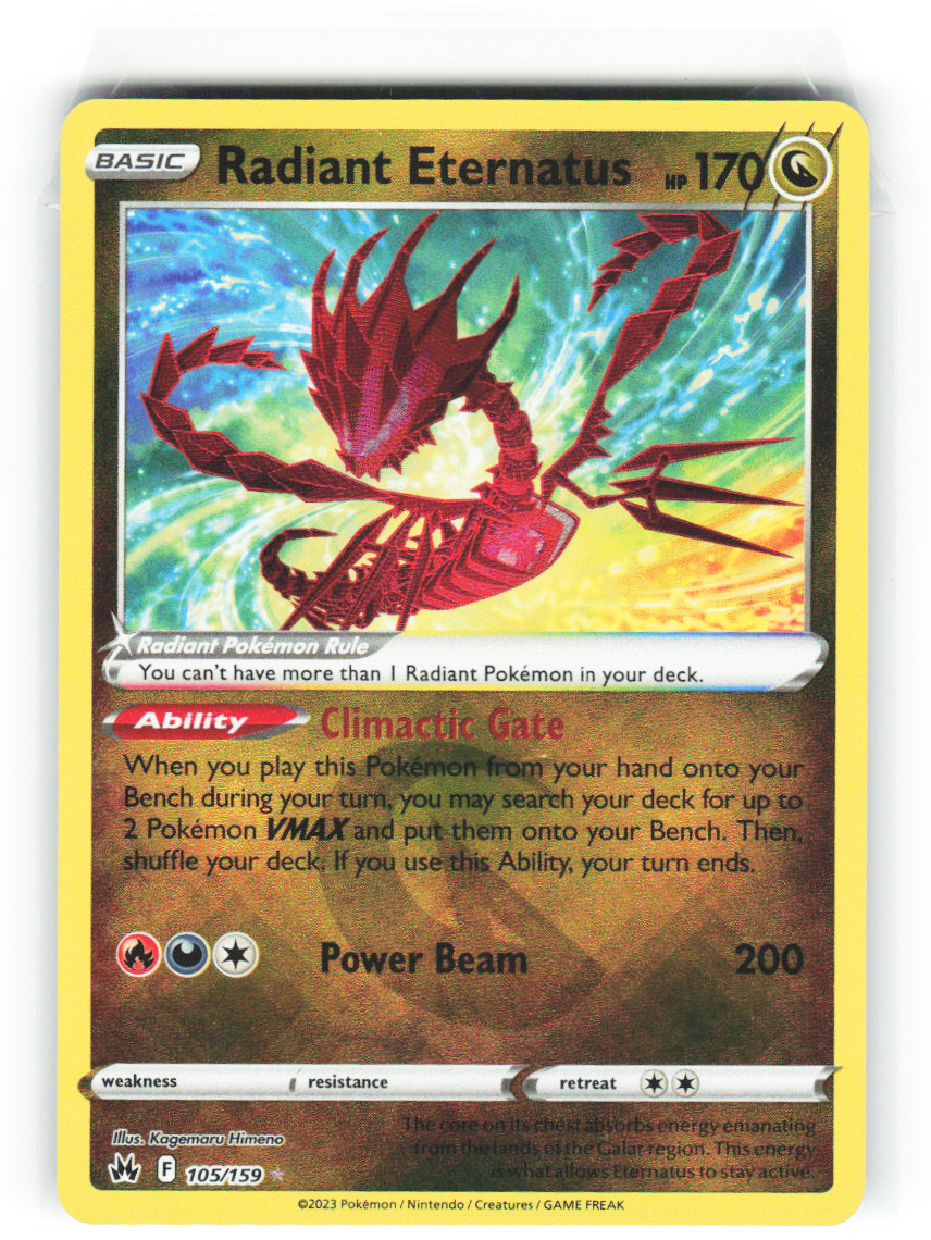 Radiant Eternatus 105/159 - Crown Zenith