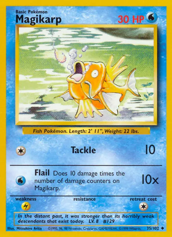 Magikarp 35/102 - Base Set