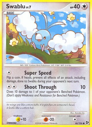Swablu 86/106 - Emerald