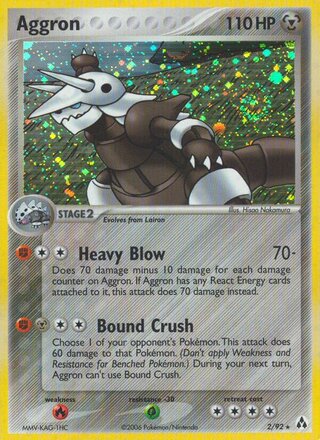 Aggron 2/92 - Legend Maker