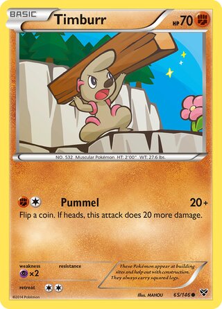Timburr 65/146 - XY Base