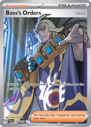 Boss's Orders 248/193 - Paldea Evolved