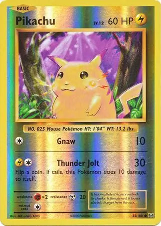 Pikachu 35/108 - Evolutions