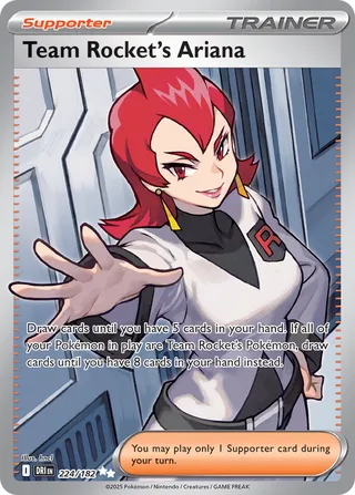 Team Rocket's Ariana 224/182 - Destined Rivals