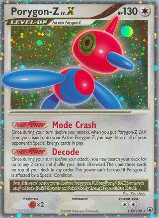 Porygon-Z LV.X 100/100 - Majestic Dawn