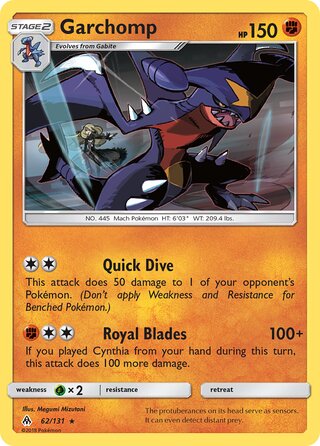 Garchomp 62/131 - Forbidden Light