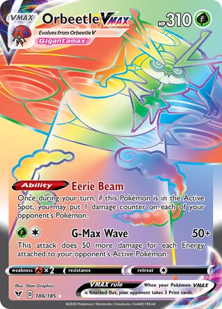 Orbeetle VMAX 186/185 - Vivid Voltage