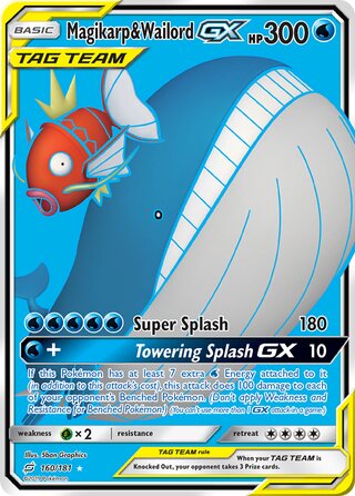 Magikarp & Wailord-GX 160/181 - Team Up