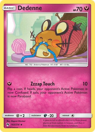 Dedenne 142/214 - Lost Thunder