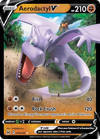 Aerodactyl V 092/196 - Lost Origin