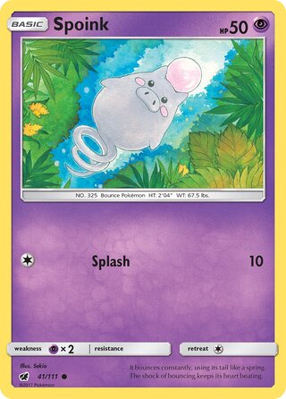 Spoink 41/111 - Crimson Invasion