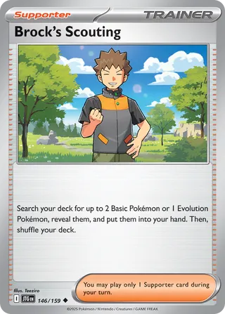Brock's Scouting 146/159 - Journey Together