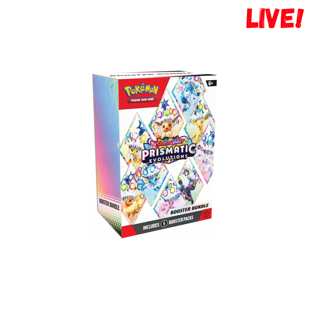 Pokemon Prismatic Evolutions Booster (Live)