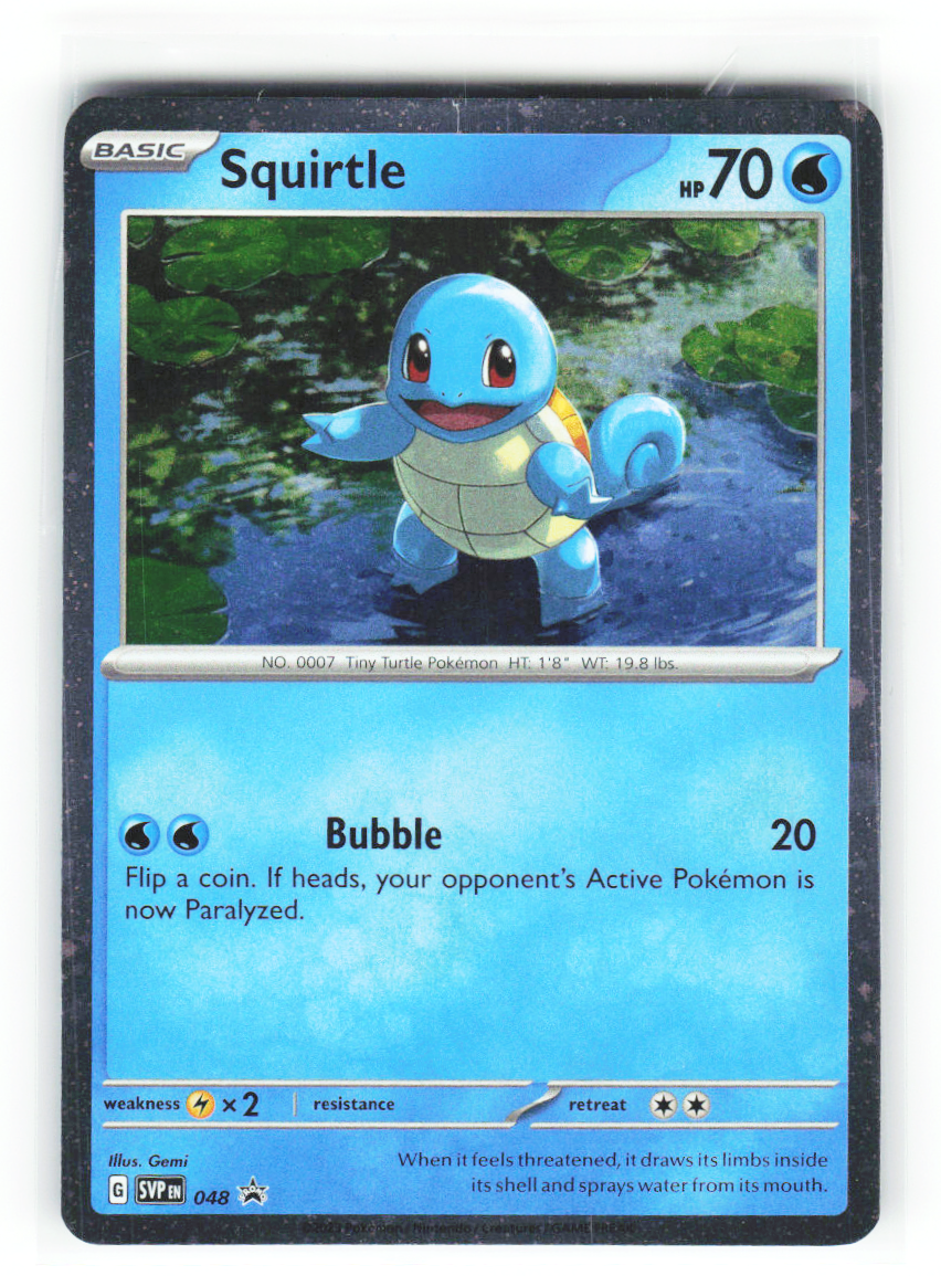 Squirtle 048 - Scarlet & Violet Promos