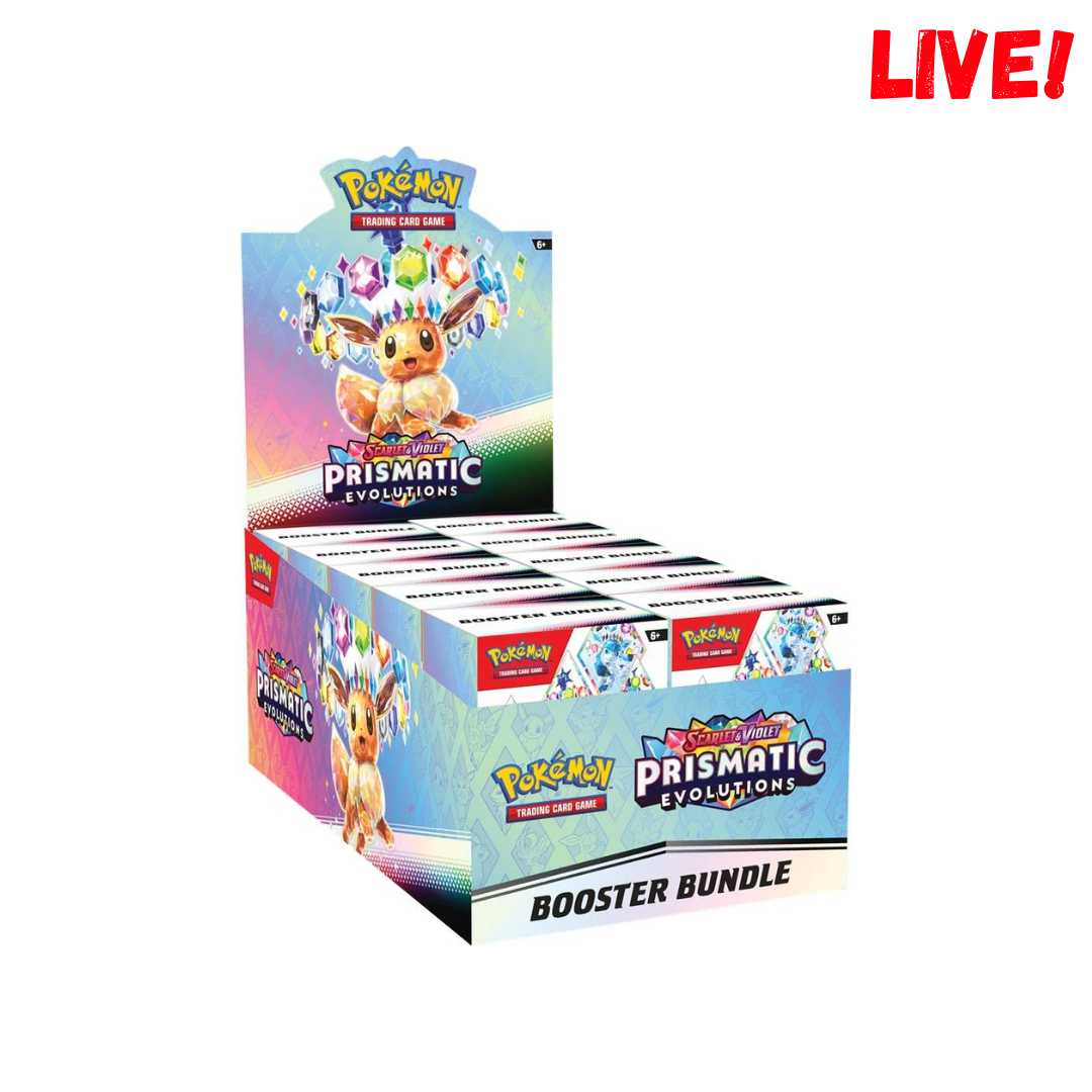 Pokemon Prismatic Evolutions Booster (Live)