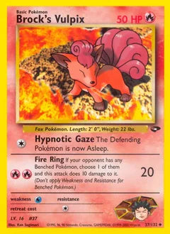 Brock's Vulpix 37/132 - Gym Challenge