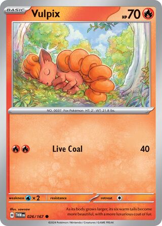 Vulpix 026/167 - Twilight Masquerade