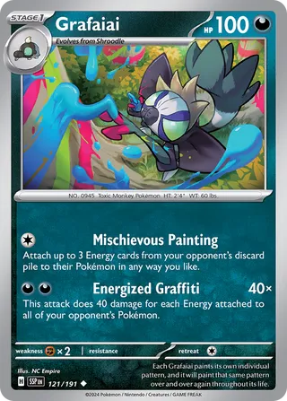 Grafaiai 121/191 - Surging Sparks