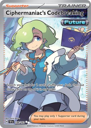 Ciphermaniac's Codebreaking 198/162 - Temporal Forces