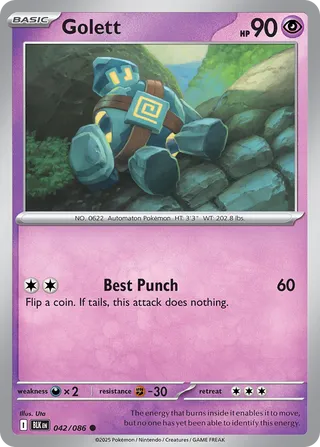 Golett 042/086 - Black Bolt