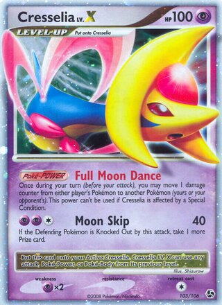Cresselia LV.X 103/106 - Great Encounters