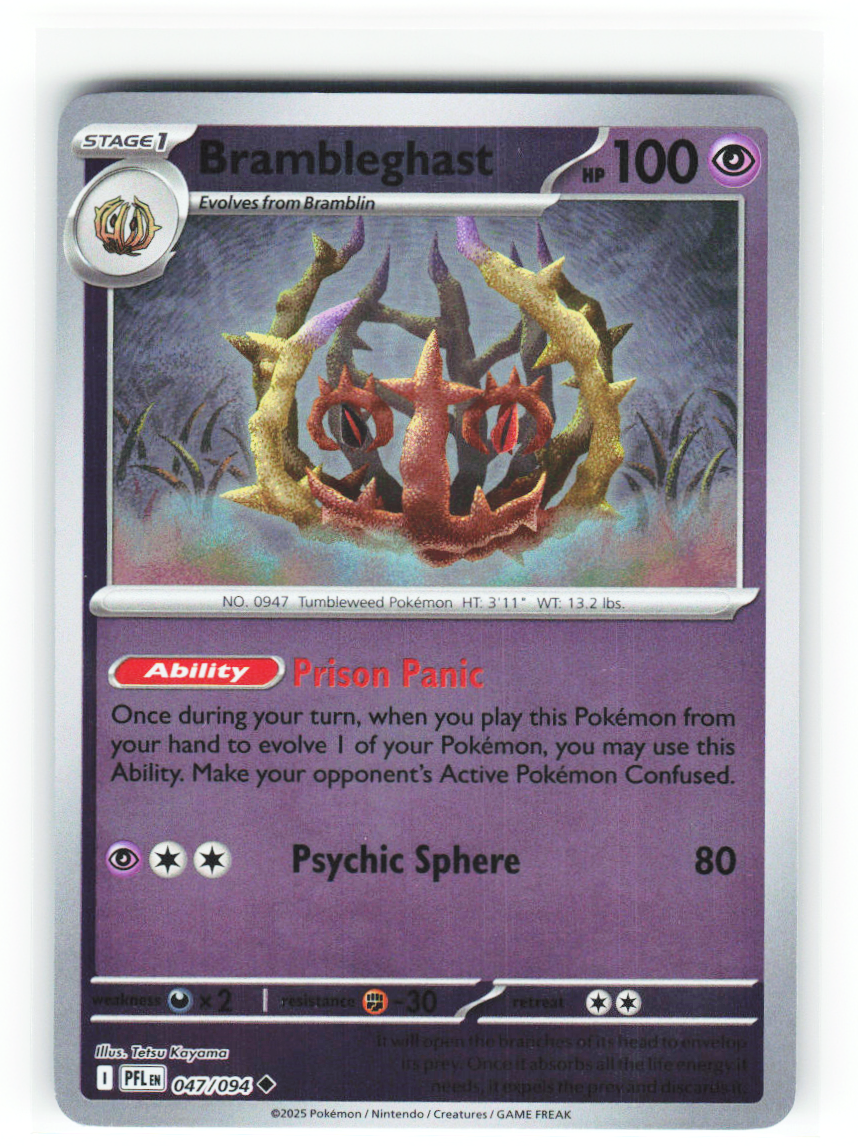 Brambleghast 047/094 - Phantasmal Flames - NM (ID: 53133549144698) - front