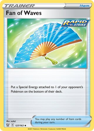 Fan of Waves 127/163 - Battle Styles