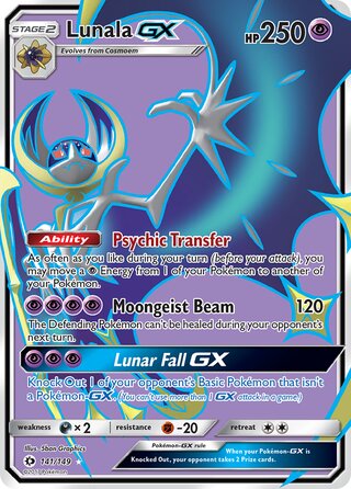 Lunala-GX 141/149 - Sun & Moon Base