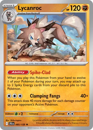 Lycanroc 085/159 - Journey Together