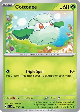 Cottonee 007/131 - Prismatic Evolutions