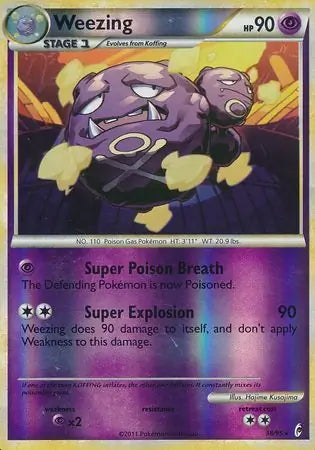 Weezing 38/95 - Call of Legends