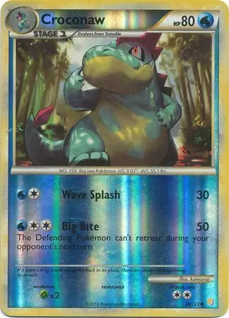 Croconaw 38/123 - HeartGold & SoulSilver