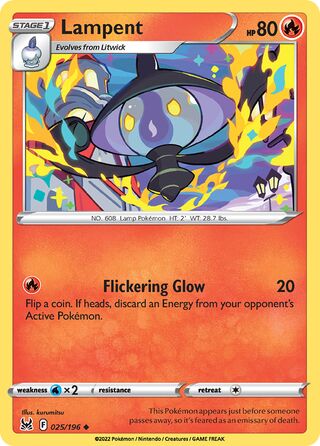 Lampent 025/196 - Lost Origin