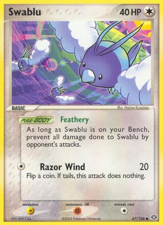 Swablu 67/106 - Emerald